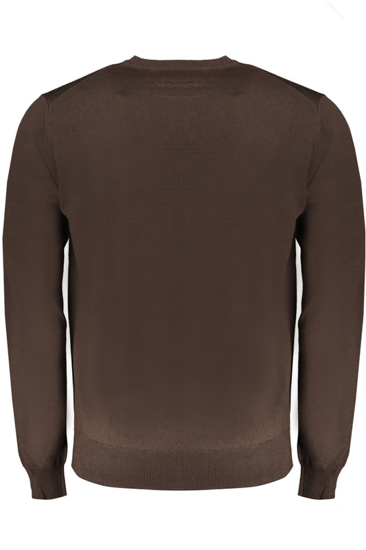 BRĄZOWY SWETER MĘSKI HARMONT&BLAINE