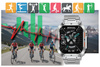 SMARTWATCH MĘSKI GRAVITY GT6-7 - WYKONYWANIE POŁĄCZEŃ, MONITOR SNU (sg020g)