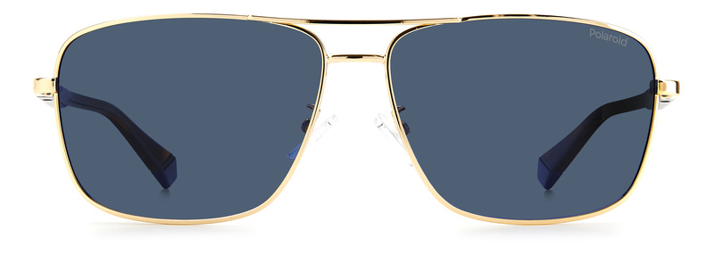 Okulary POLAROID PLD2119GSJ5GC. Okulary przeciwsłoneczne, Kolor złoty. Mężczyzna.