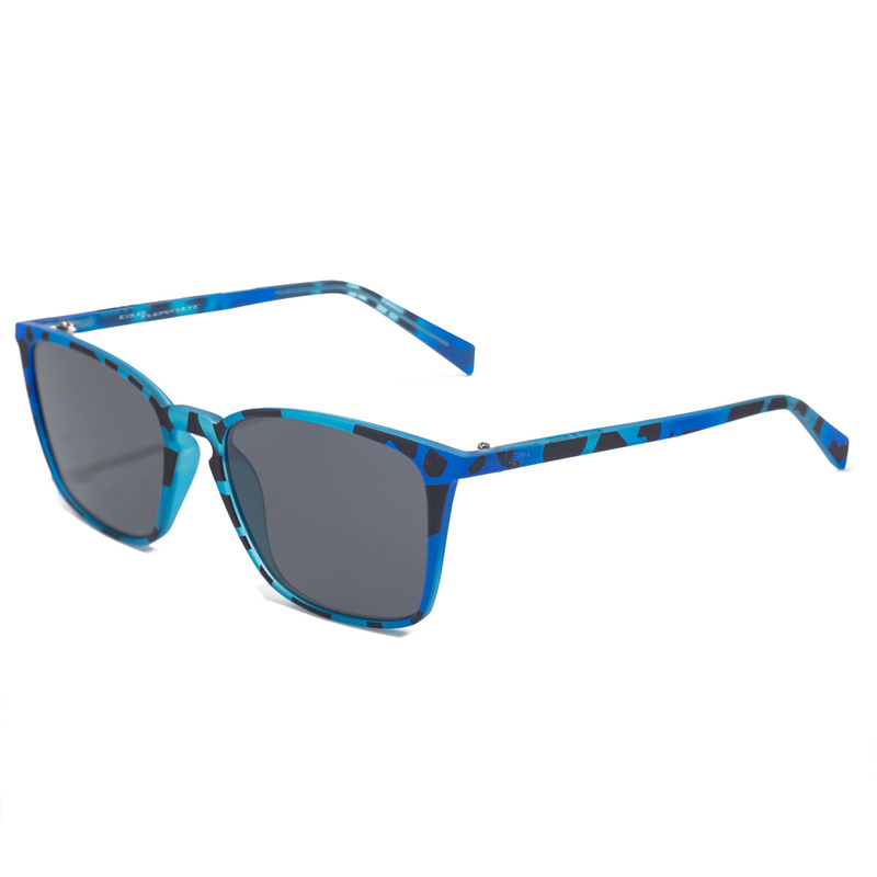 Okulary ITALIA INDEPENDENT 0037-147-027. Okulary przeciwsłoneczne, Kolor niebieski. Unisex.