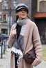 Marco Mazzini Torebka listonoszka skórzana saddle bag brąz caffe