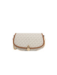 Waniliowa listonoszka Michael Kors 35F5GIMC1B z PVC