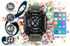 SMARTWATCH MĘSKI GRAVITY GT6-6 - WYKONYWANIE POŁĄCZEŃ, MONITOR SNU (sg020f)