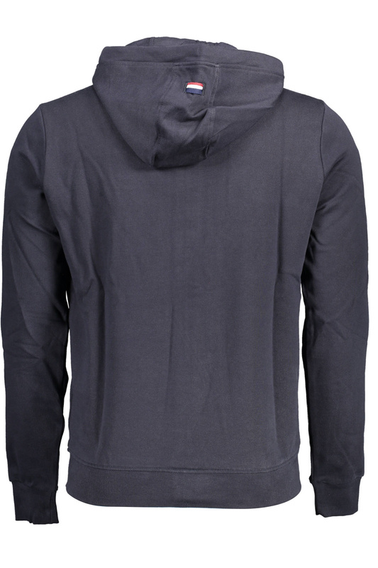 BLUZA US POLO Z ZAMKIEM NIEBIESKA MĘSKA