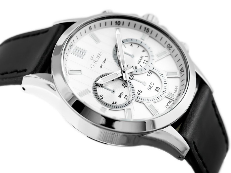 ZEGAREK MĘSKI G. ROSSI - CHOOPARD (zg083a) + BOX