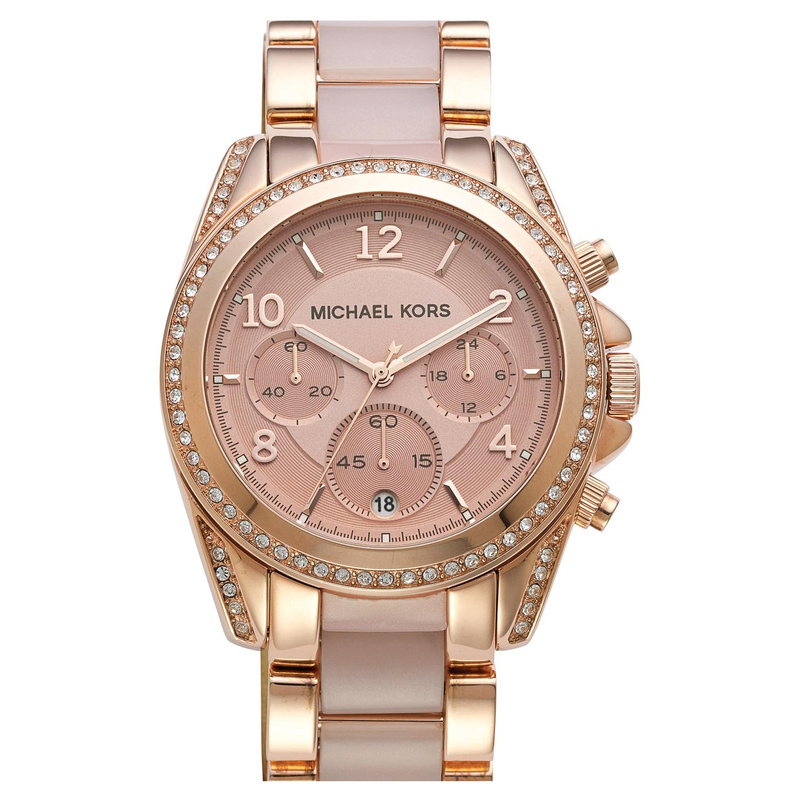 Zegarek MICHAEL KORS MK5943. Kwarcowy, Kolor różowy. Kobieta.