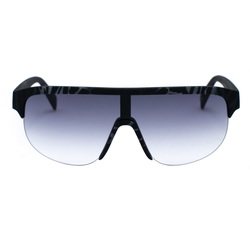 Okulary ITALIA INDEPENDENT 0911-ZEF-071. Okulary przeciwsłoneczne, Kolor czarny. Mężczyzna.