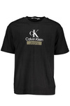CALVIN KLEIN CZARNY T-SHIRT MĘSKI Z KRÓTKIM RĘKAWEM