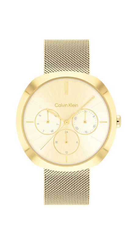 Zegarek CALVIN KLEIN 25200339. Kwarcowy, Kolor złoty. Kobieta.