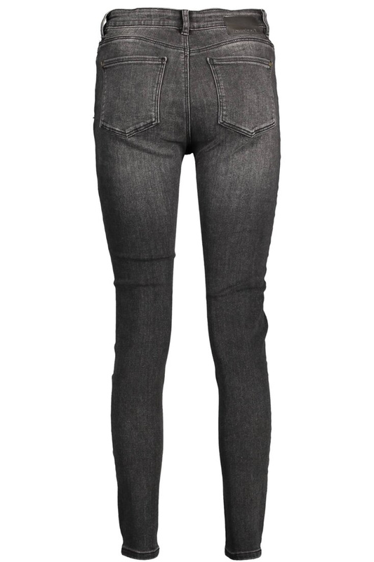 DESIGUAL JEANS DENIM WOMAN CZARNY