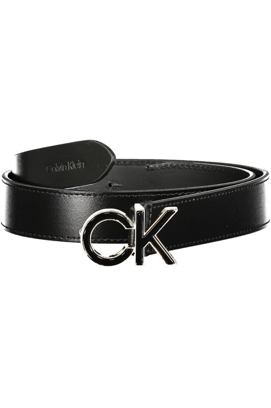 SKÓRZANY PASEK CALVIN KLEIN DAMSKI CZARNY