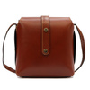Gregorio damska listonoszka skora naturalna torebka z klapą na ramię