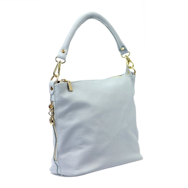 Patrizia damska torebka na ramię skóra naturalna torba z kieszenią