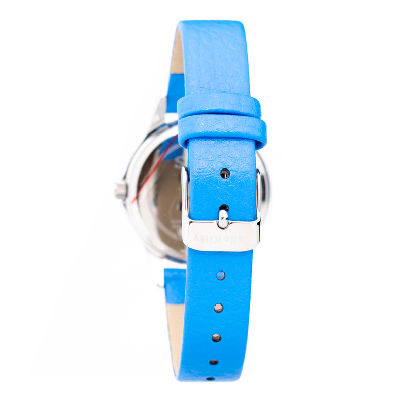 Zegarek HELLO KITTY HK7126LS-03. Kwarcowy, Kolor niebieski. Kobieta.
