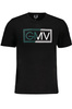 T-SHIRT MĘSKI Z KRÓTKIM RĘKAWEM GIAN MARCO VENTURI CZARNY