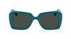 Okulary KARL LAGERFELD KL6140S531730. Okulary przeciwsłoneczne, Kolor zielony. Kobieta.