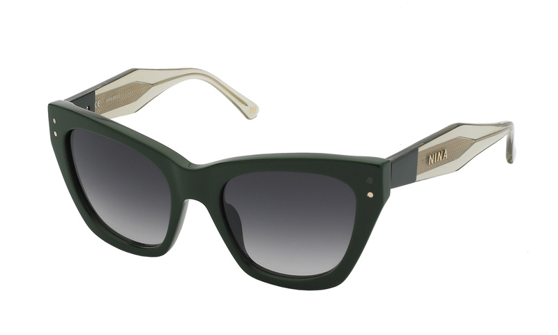 Okulary NINA RICCI SNR3235406WT. Okulary przeciwsłoneczne, Kolor zielony. Kobieta.