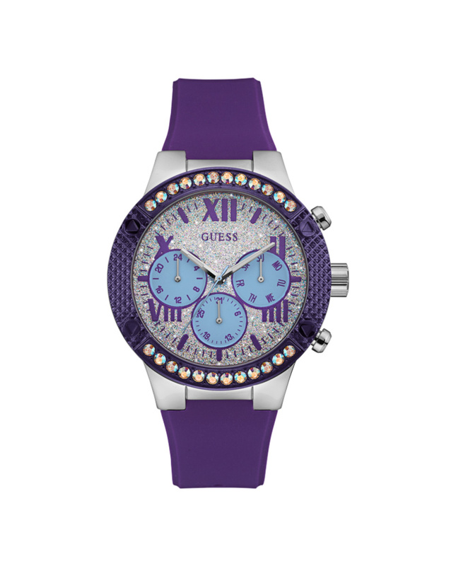 Zegarek GUESS W0772L5. Kwarcowy, Kolor srebrny. Kobieta.