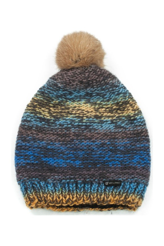 Polska czapka Happy Pompom