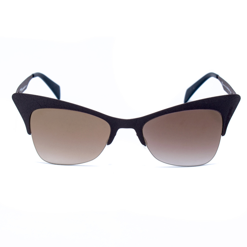 Okulary ITALIA INDEPENDENT 0504-CRK-044. Okulary przeciwsłoneczne, Kolor czarny. Kobieta.