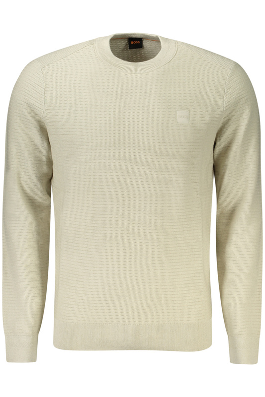 SWETER MĘSKI HUGO BOSS BEŻOWY