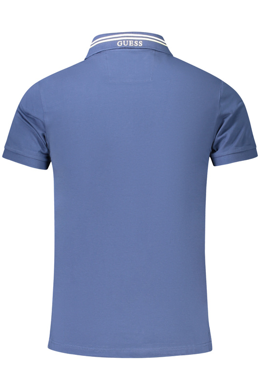 GUESS JEANS POLO KRÓTKI RĘKAW MĘSKI NIEBIESKI