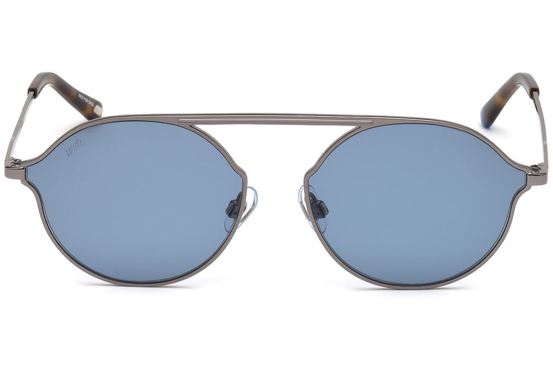 Okulary WEB EYEWEAR WE0198-08V. Okulary przeciwsłoneczne, Kolor srebrny. Unisex.