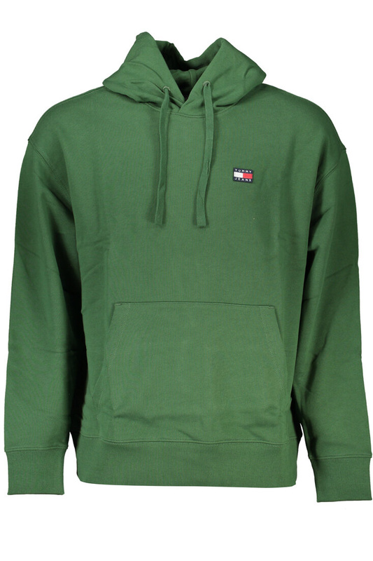 ZIELONA BLUZA MĘSKA TOMMY HILFIGER BEZ ZAMKA