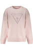 GUESS JEANS DAMSKA BLUZA Z RÓŻOWYM ROZPIĘCIEM