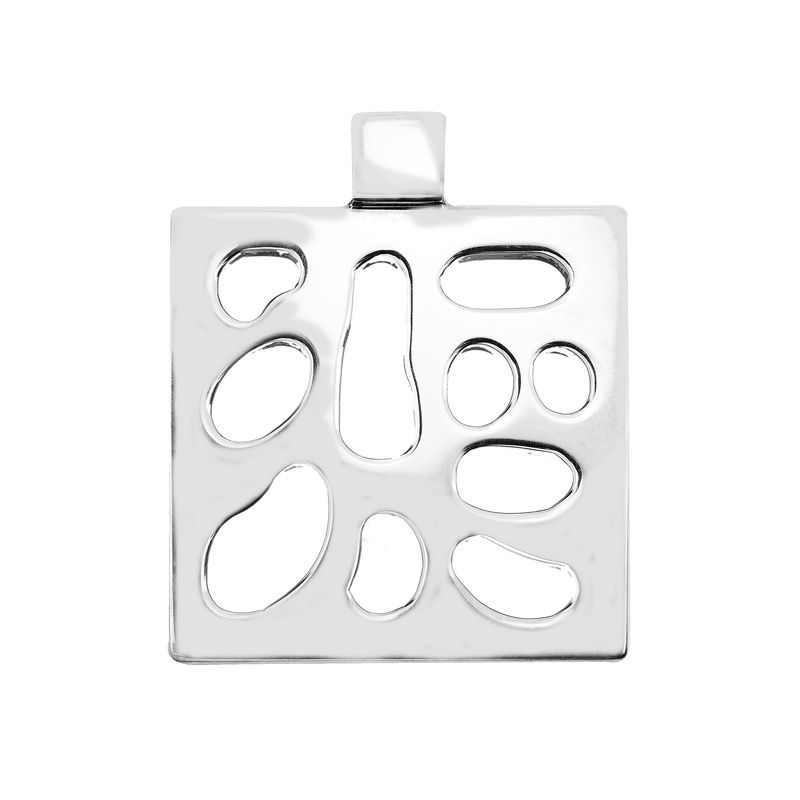 Biżuteria FOLLI FOLLIE 1P6F025. Wisiorek, Kolor szary. Kobieta.