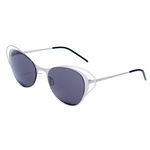 Okulary ITALIA INDEPENDENT 0219-075-075. Okulary przeciwsłoneczne, Kolor srebrny. Kobieta.