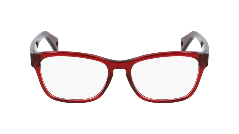Okulary LANVIN LNV2603-600. Okulary, Kolor czerwony. Kobieta.