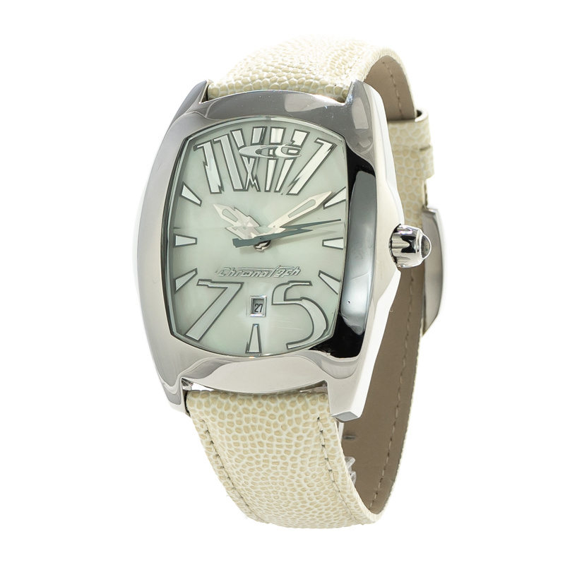 Zegarek CHRONOTECH CT2039M-20. Kwarcowy, Kolor beżowy. Unisex.