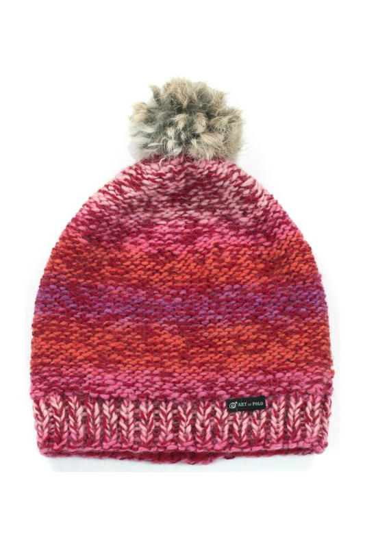 Polska czapka Happy Pompom