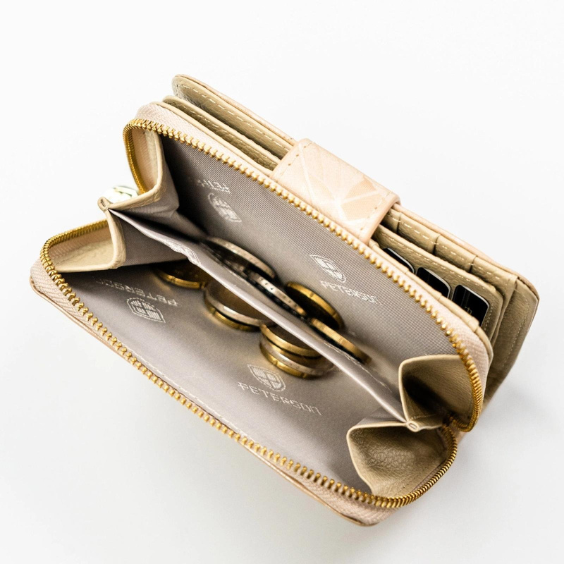 Skórzany damski portfel Peterson PTN PS115-MLF