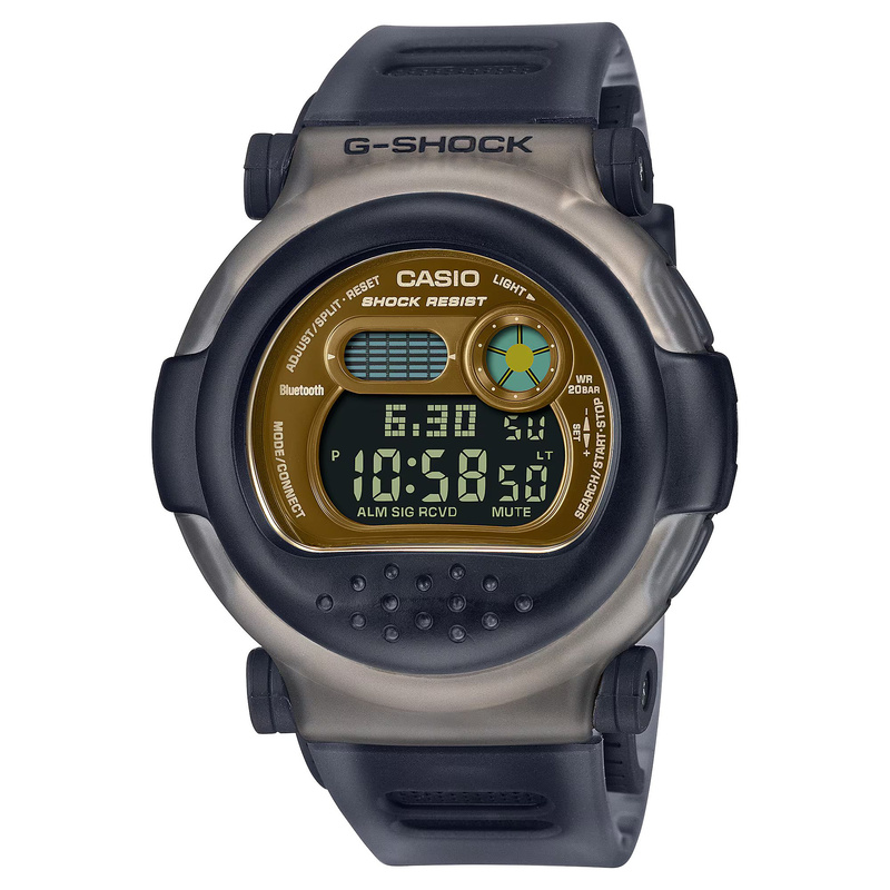 Zegarek CASIO G-B001MVB-8ER. Kwarcowy, Kolor złoty. Mężczyzna.