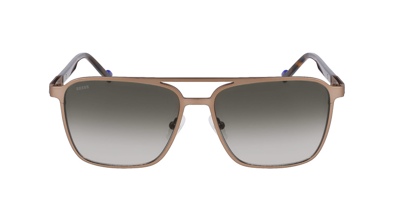 Okulary ZEISS ZS22402S57172. Okulary przeciwsłoneczne, Kolor brązowy. Mężczyzna.