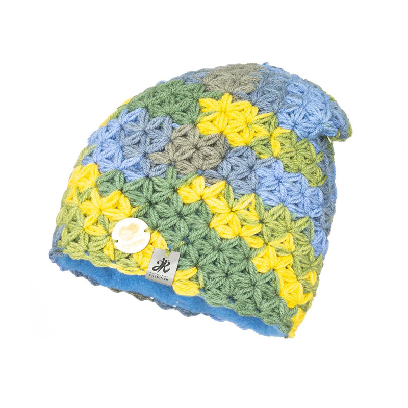 Zimowa ciepła czapka Handmade