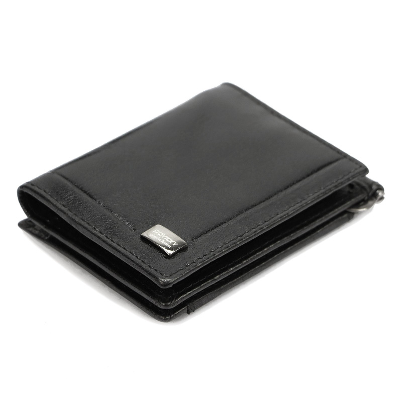 Skórzany męski portfel Rovicky CPR-034-BAR RFID