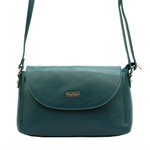 Torebka Skórzana damska listonoszka przez ramię z kieszeniami MiaMore