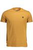 T-SHIRT MĘSKI Z KRÓTKIM RĘKAWEM TIMBERLAND BRĄZOWY