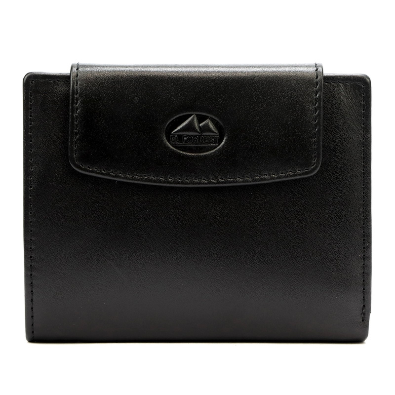 EL FORREST damska portmonetka skóra naturalna zgrabny pojemny portfel