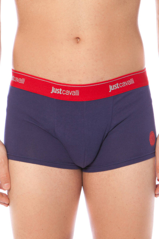 NIEBIESKIE BOKSERKI MĘSKIE JUST CAVALLI