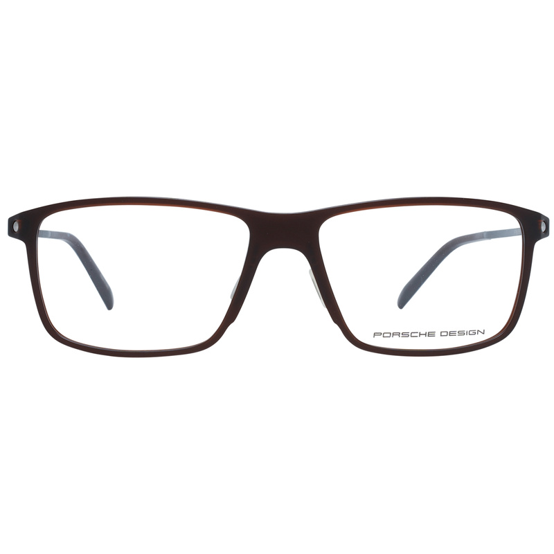 Okulary PORSCHE DESIGN P8336-56E. EYEGLASSES, Kolor brązowy. Mężczyzna.
