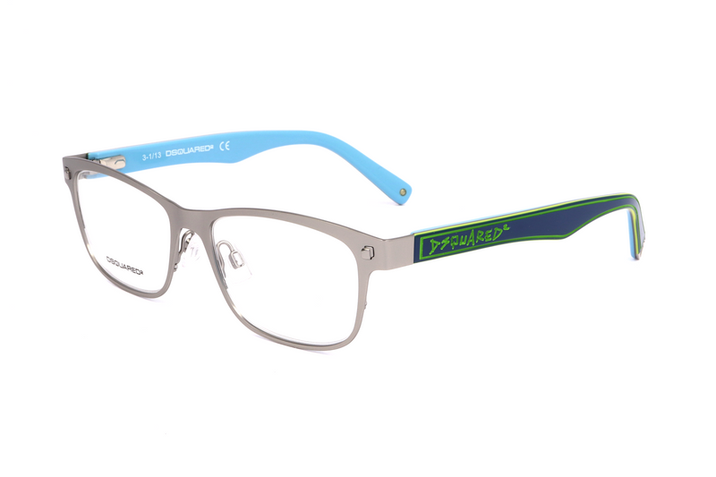 Okulary DSQUARED2 DQ5099-013-52. Okulary, Kolor srebrny. Mężczyzna.