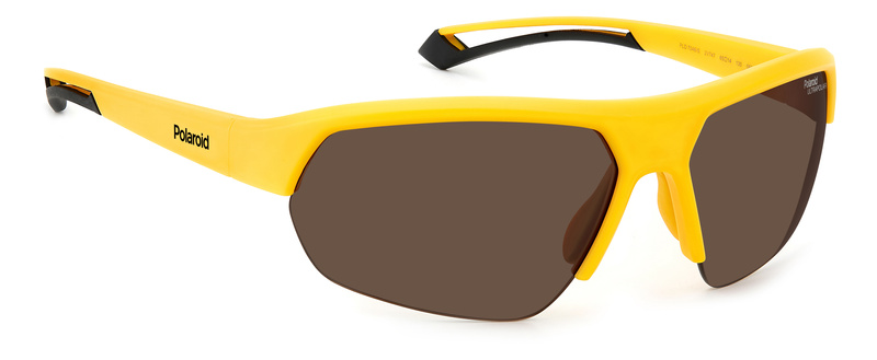Okulary POLAROID PLD7048S2V7G6. Okulary przeciwsłoneczne, Kolor żółty. Unisex.