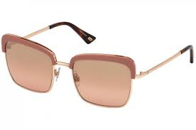 Okulary WEB EYEWEAR WE0219-72Z. Okulary przeciwsłoneczne, Kolor złoty. Kobieta.
