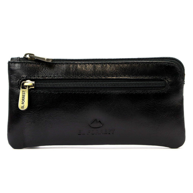 Etui Skórzane na Klucze Stylowe Zgrabne Skóra Naturalna EL FORREST