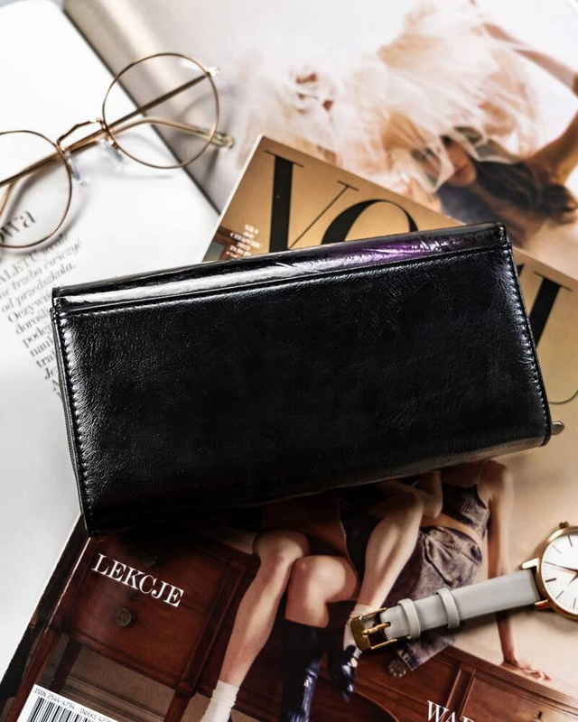 Duży, elegancki portfel damski ze skóry naturalnej i ekologicznej - 4U Cavaldi