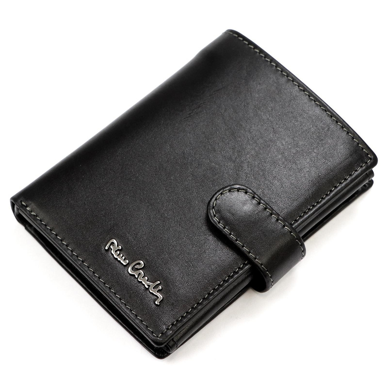 Pierre Cardin zestaw duży portfel skórzany i pasek do spodni na prezent